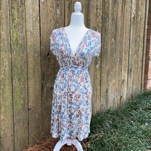 Santini Dress with Flowers